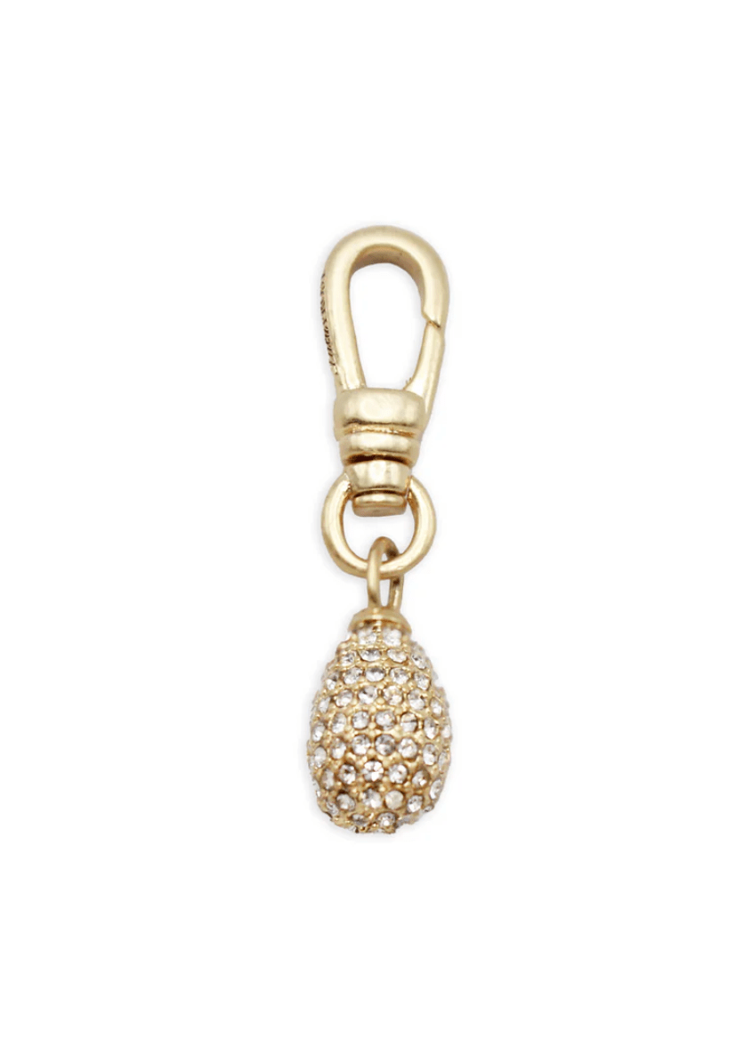 Lulu Frost - Pave Crystal Egg Charms - Detour Boutiques
