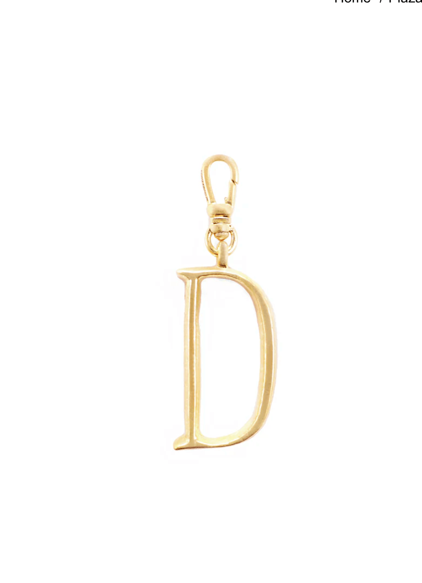 Lulu Frost - Small Plaza Letters - Detour Boutiques