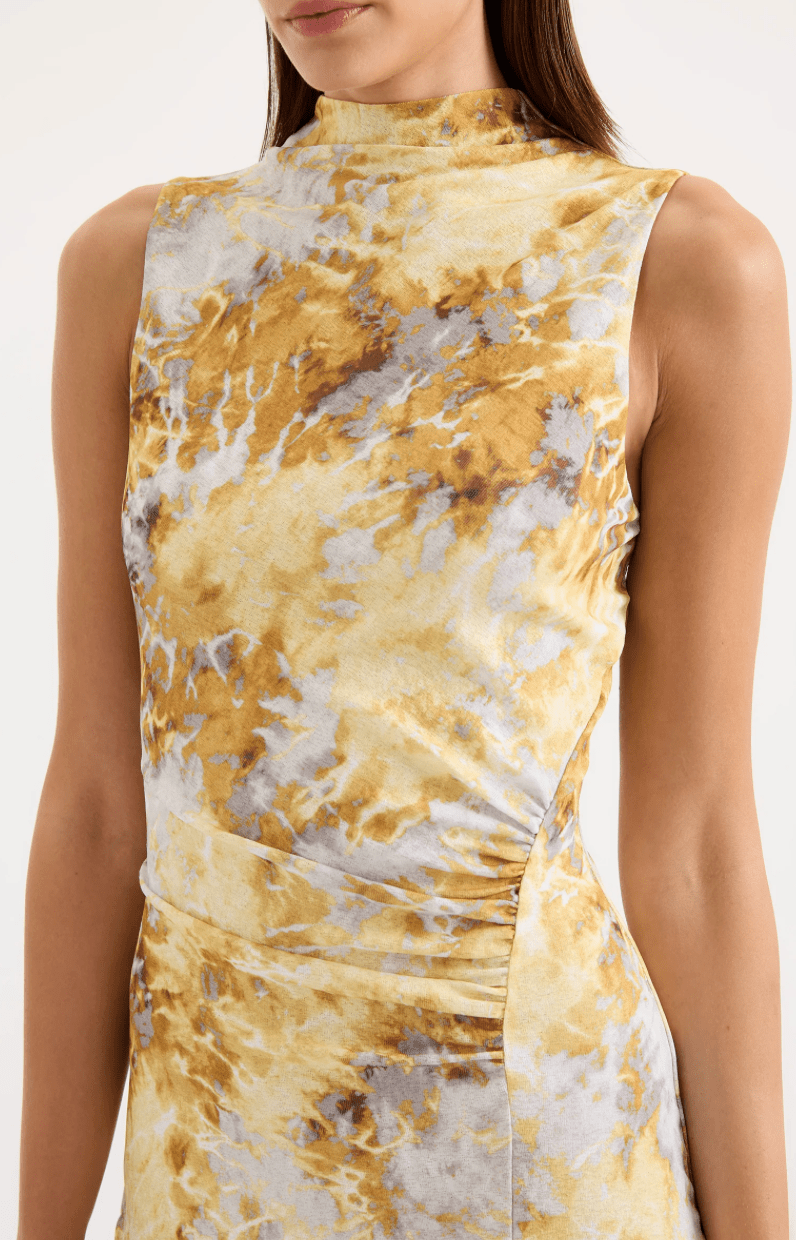 LUMINE MESH MAXI DRESS - Detour Boutiques