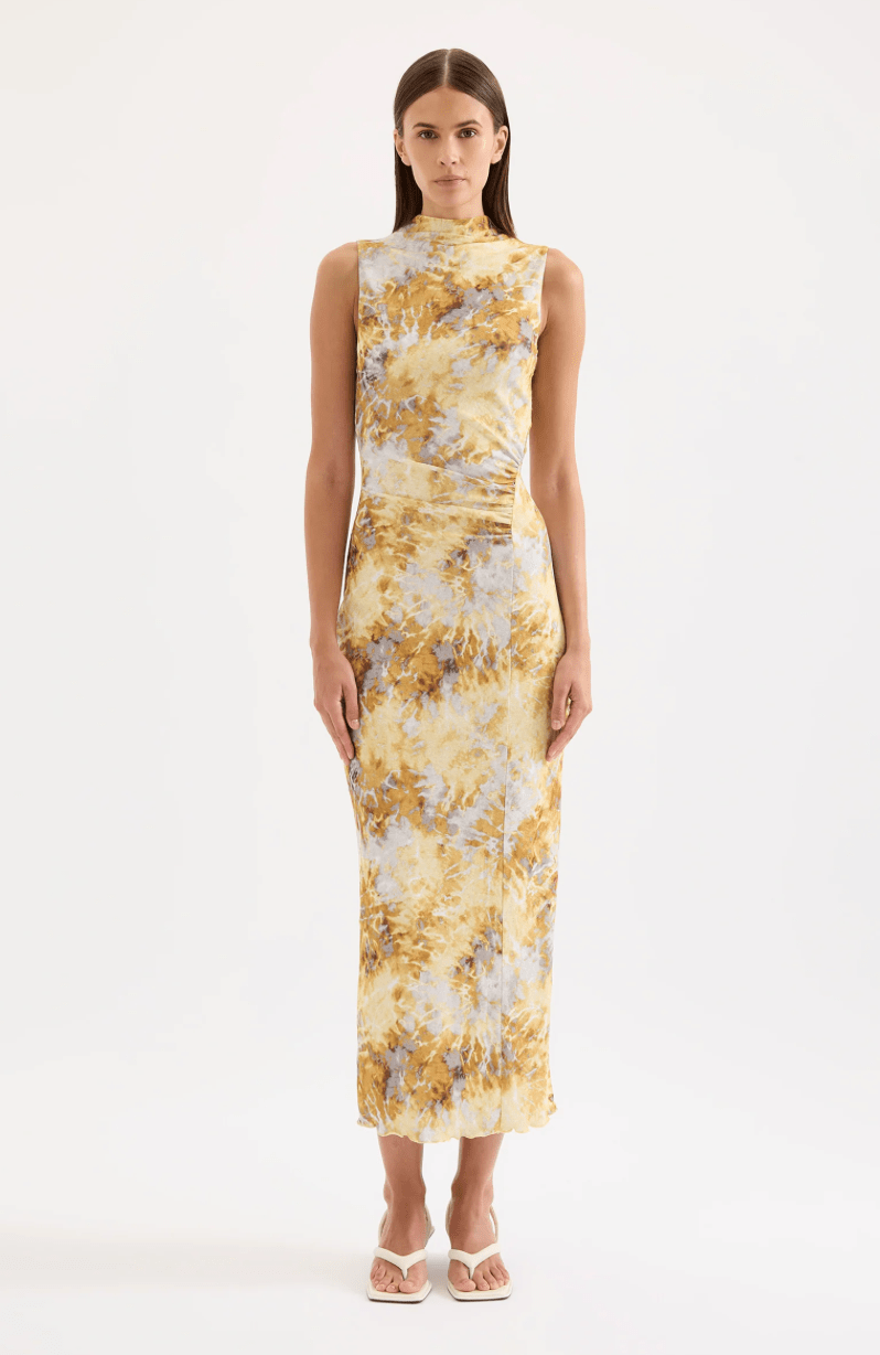LUMINE MESH MAXI DRESS - Detour Boutiques