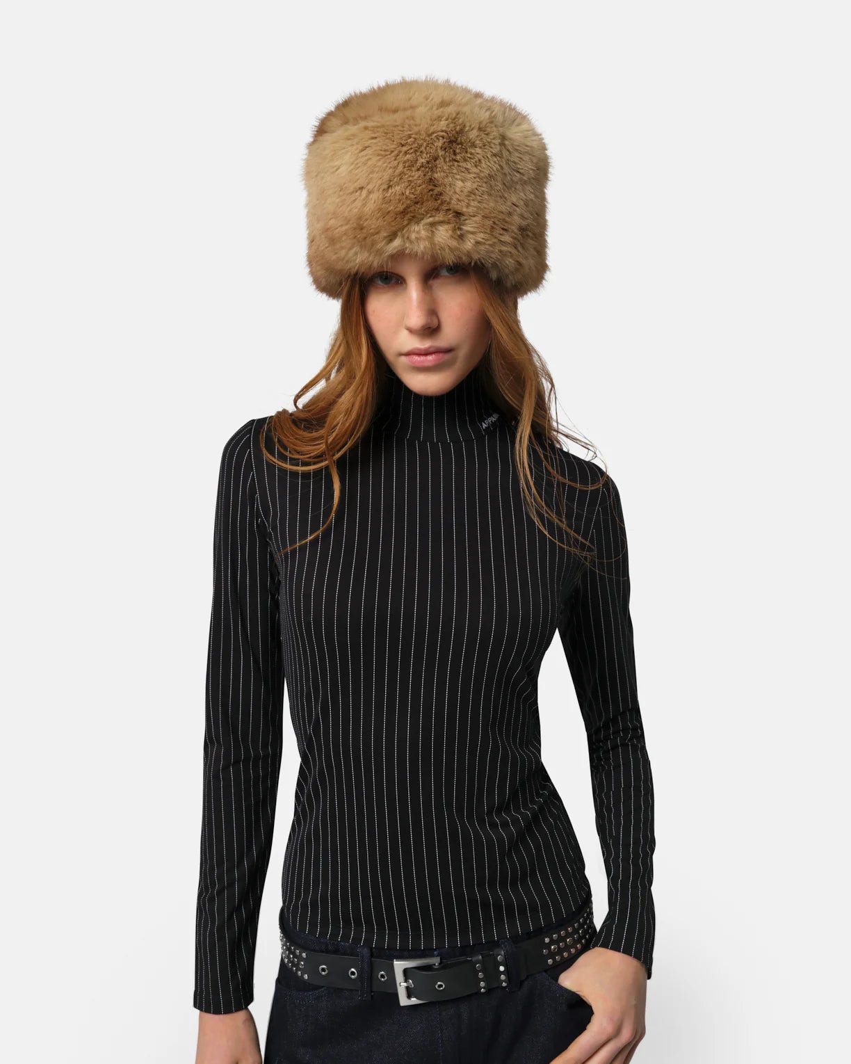 Margot Mink Pillbox Hat - Detour Boutiques