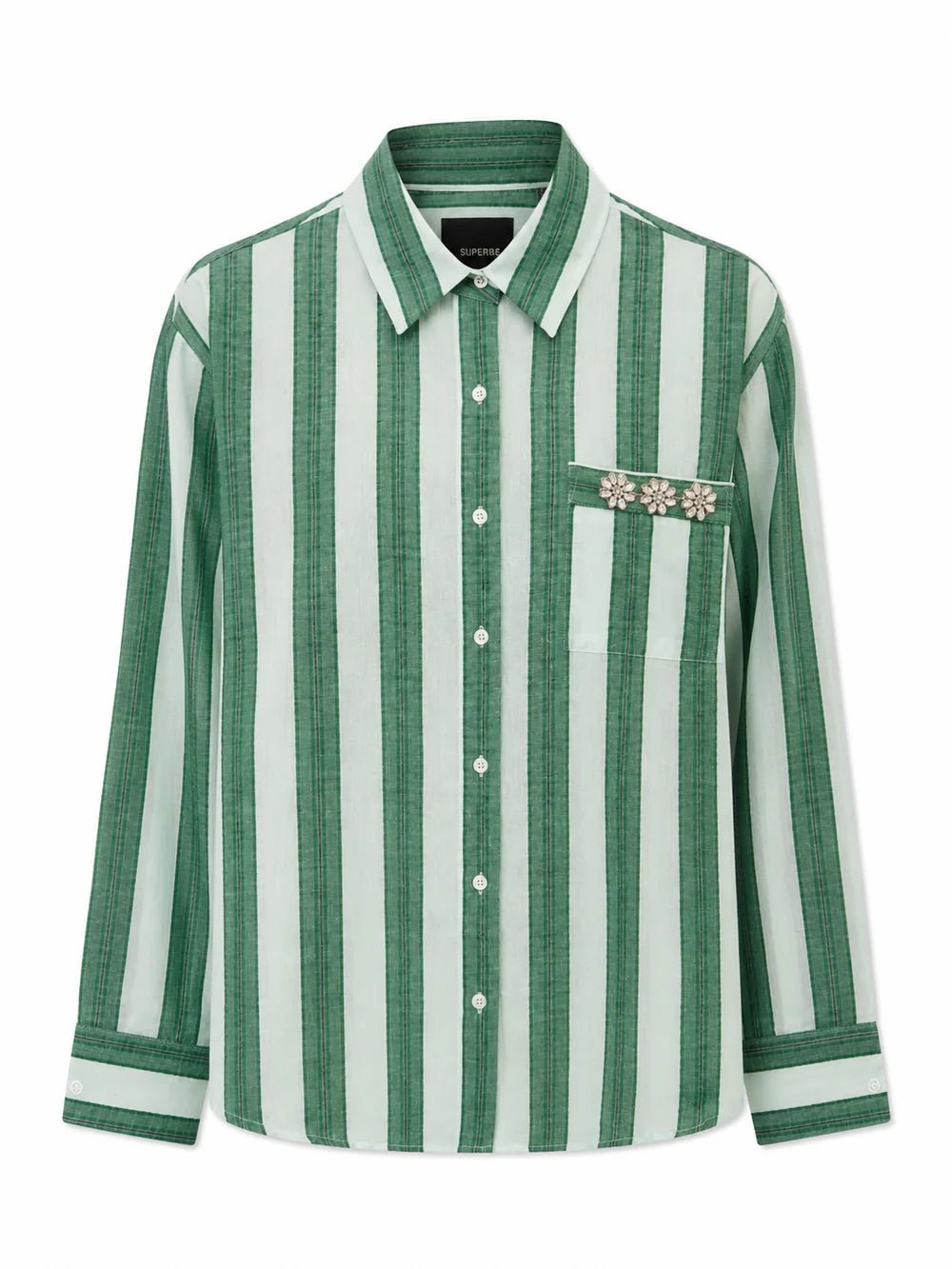Matcha Broach Shirt - Detour Boutiques