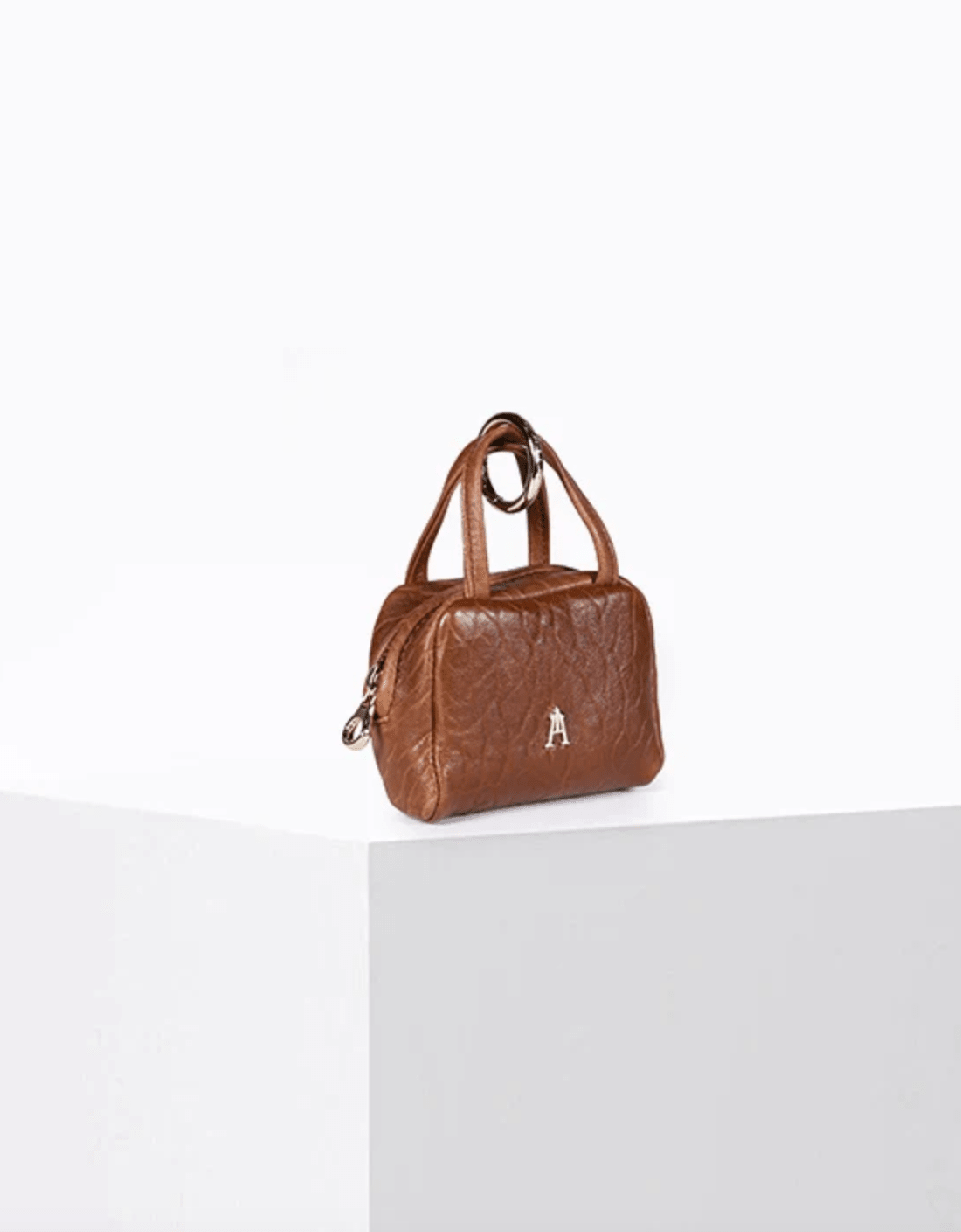 Mignon Agneau Bulle Cuir Chameau - Detour Boutiques