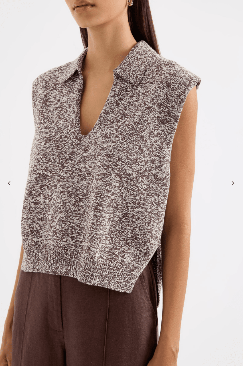 Mio Knit Vest - Detour Boutiques