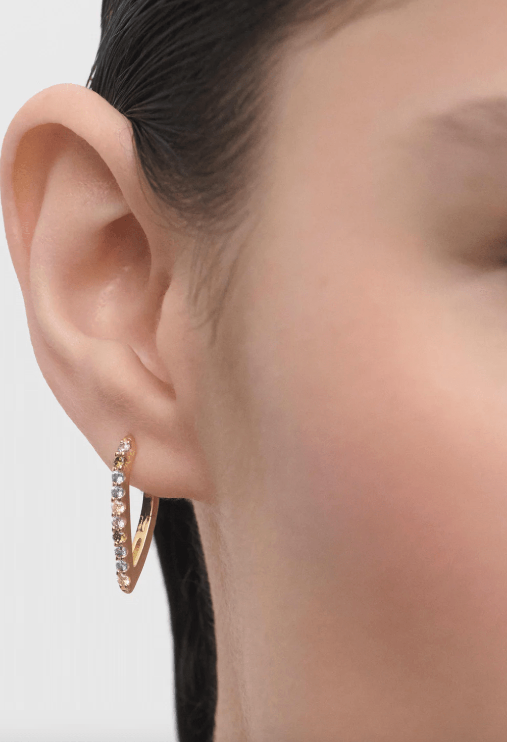 Multicolor Gloss Hoops - Detour Boutiques