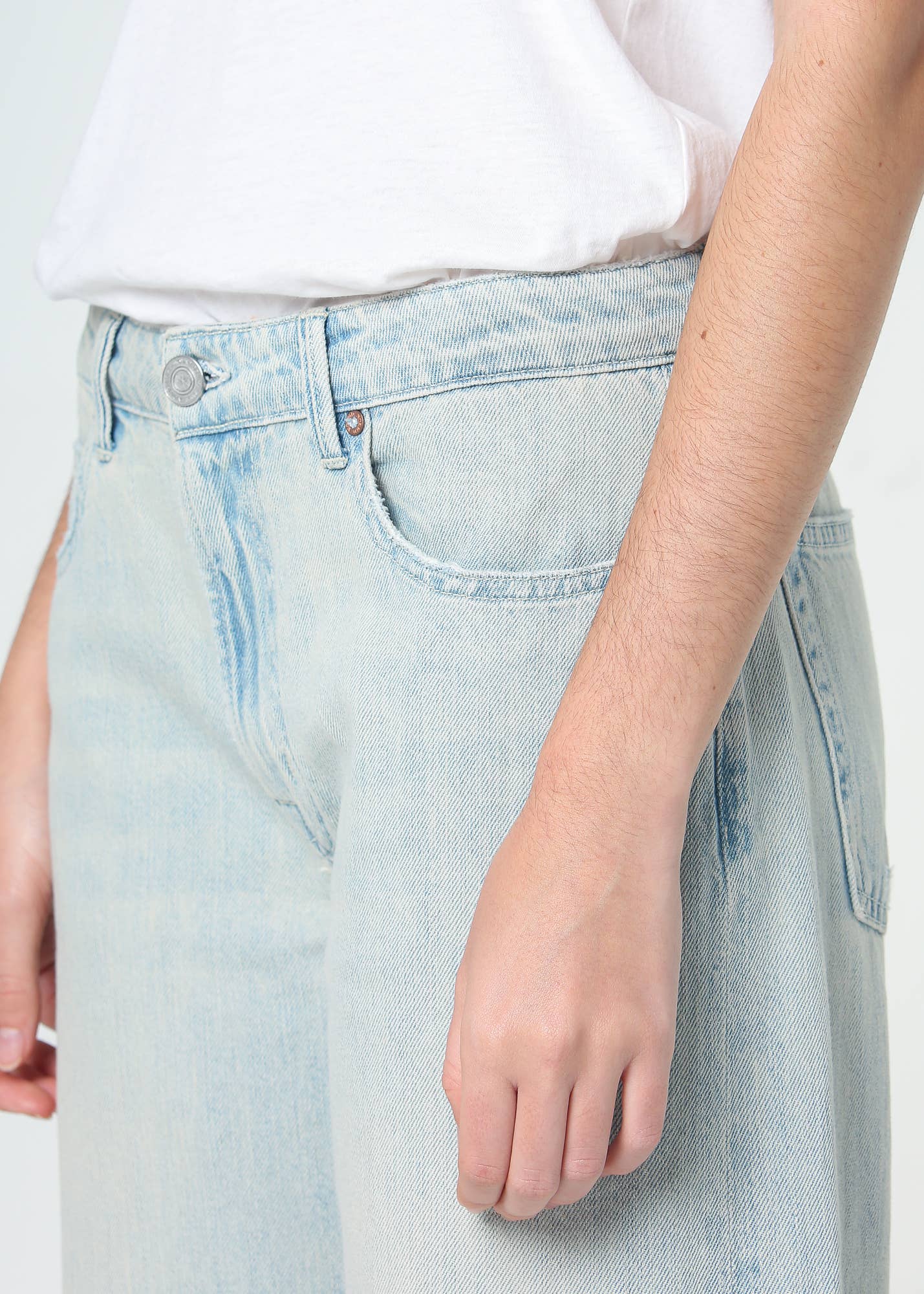 Nina Fold Up Straight Fit Jeans - Detour Boutiques