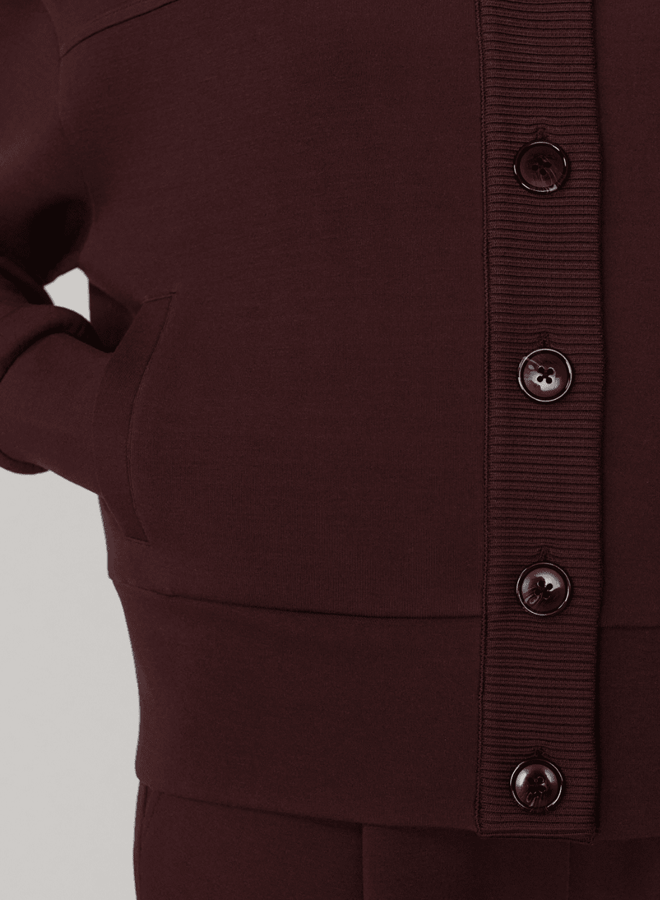 Olwen Button Front Sweat - Detour Boutiques