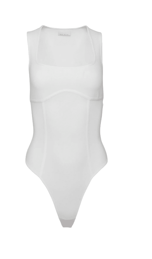 Organic Cotton Scoop Neck Bodysuit - Detour Boutiques
