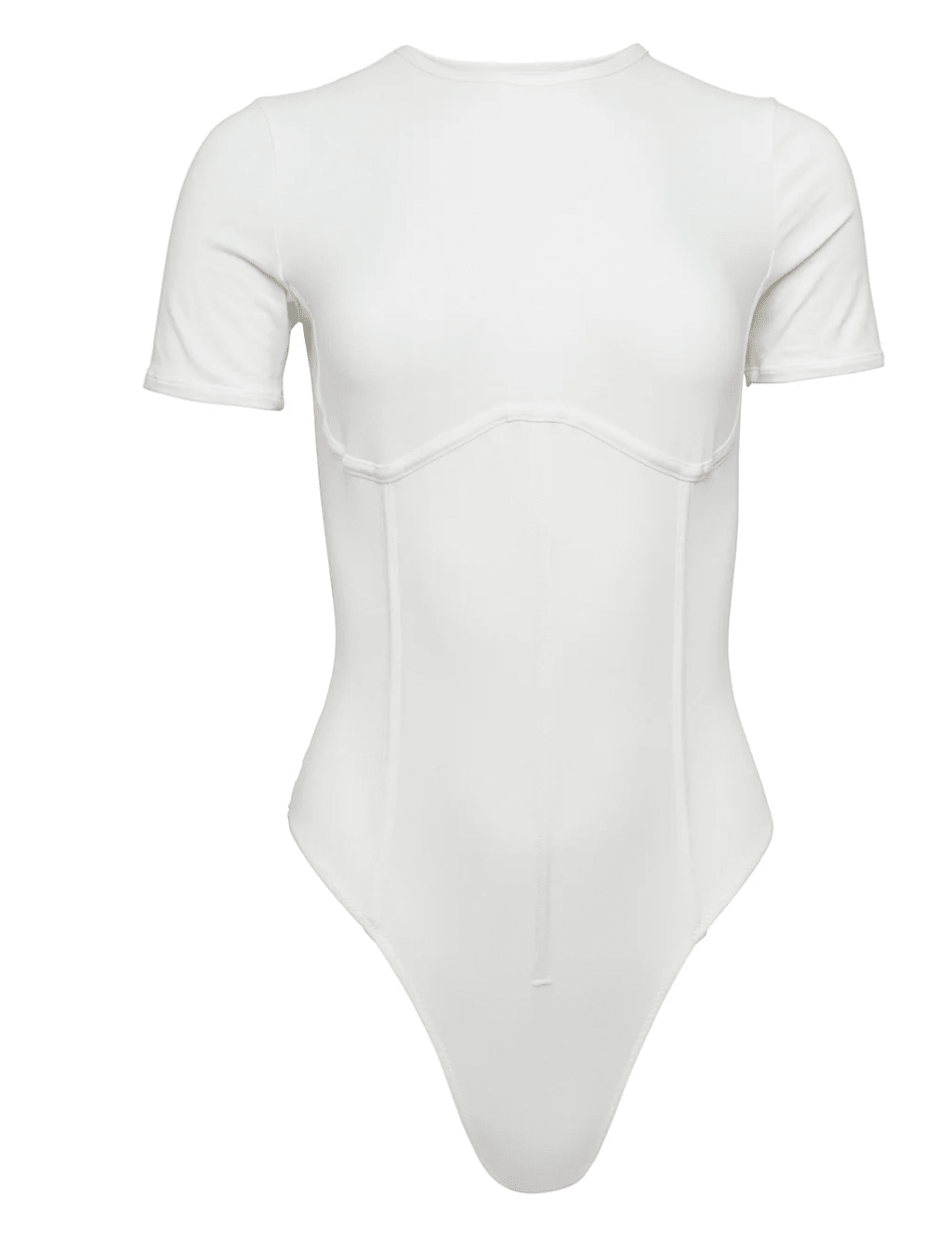 Organic Cotton T-Shirt Bodysuit - Detour Boutiques