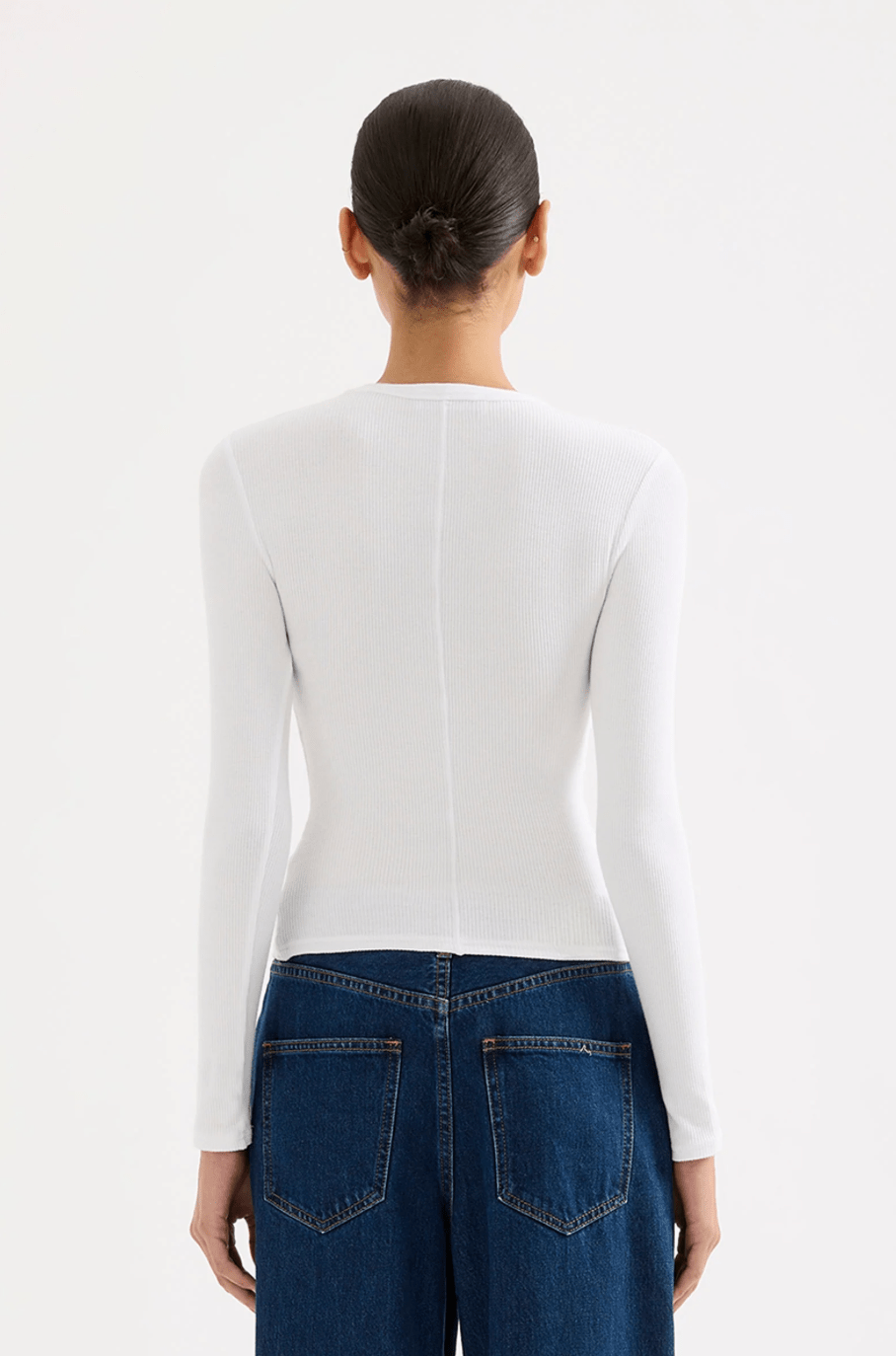 Organic Rib LS Tee - Detour Boutiques