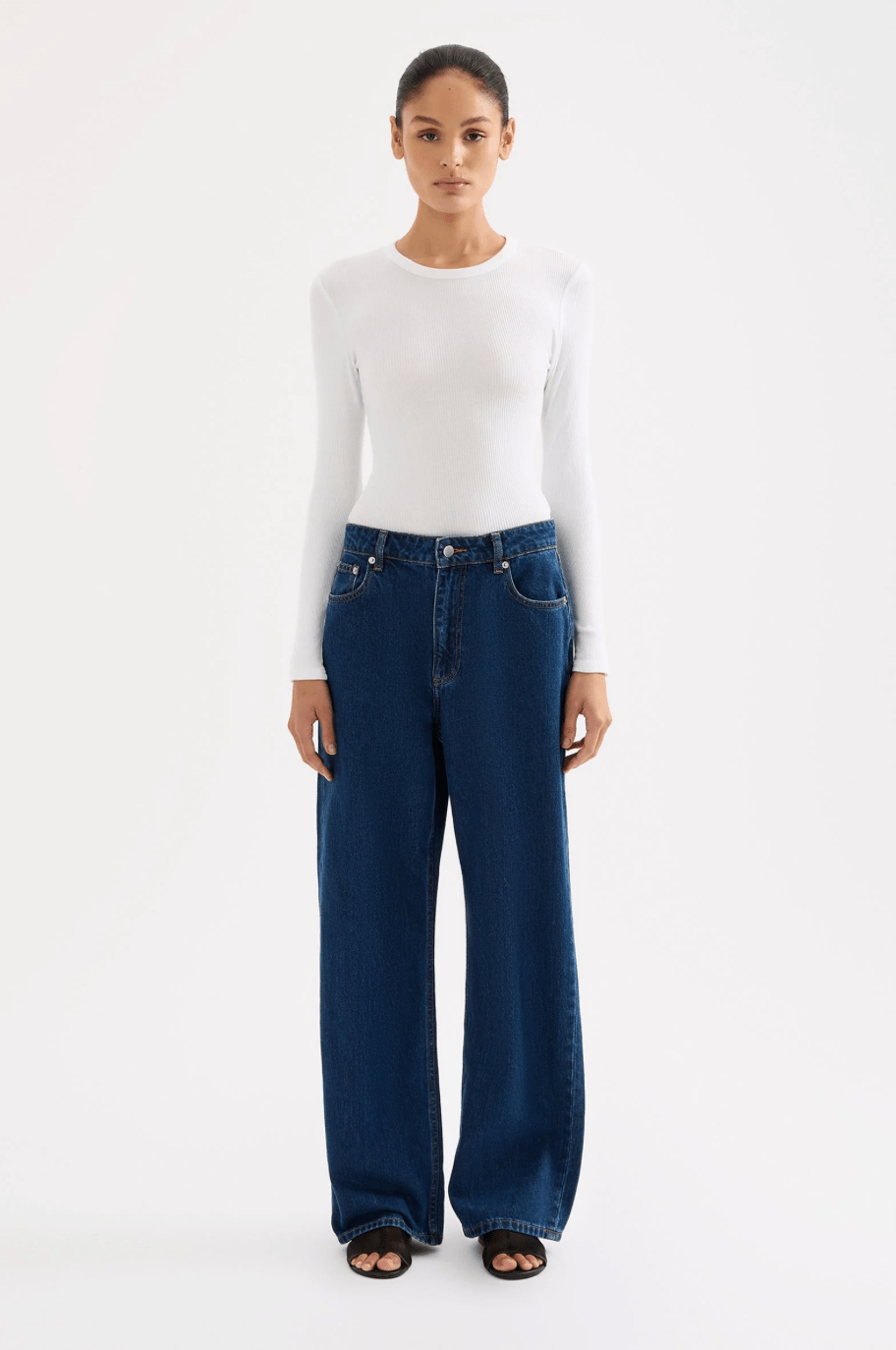 Organic Rib LS Tee - Detour Boutiques