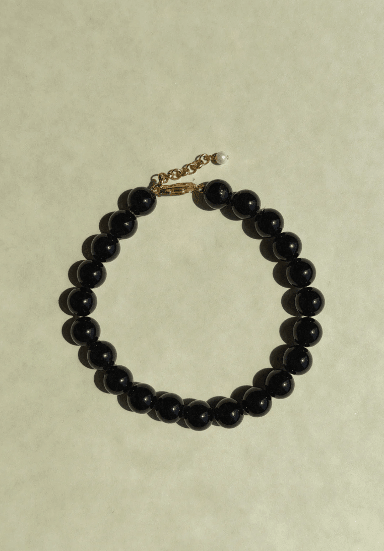 PALOMA ANKLET BLACK ONYX - Detour Boutiques