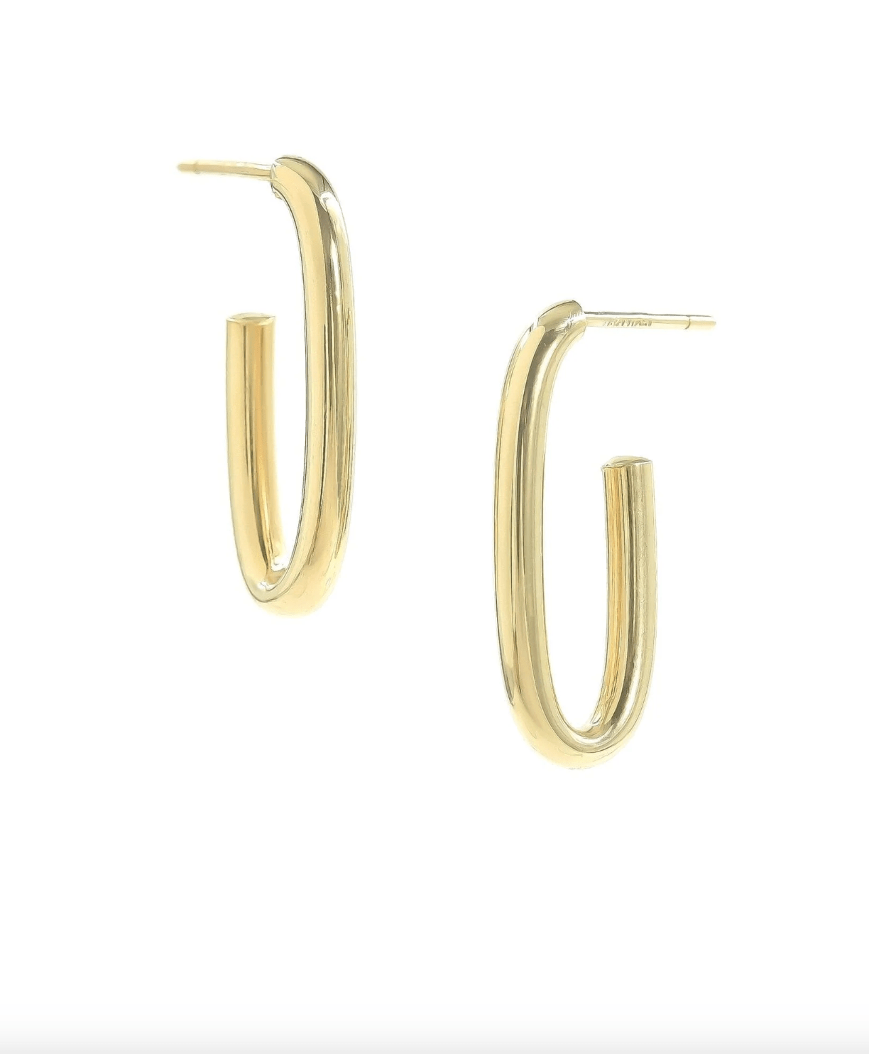 Paperclip Hoops - Detour Boutiques