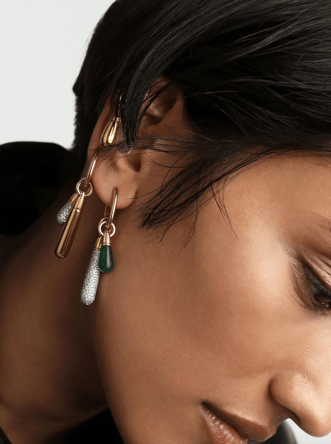 Pave Drop Pendant - Detour Boutiques