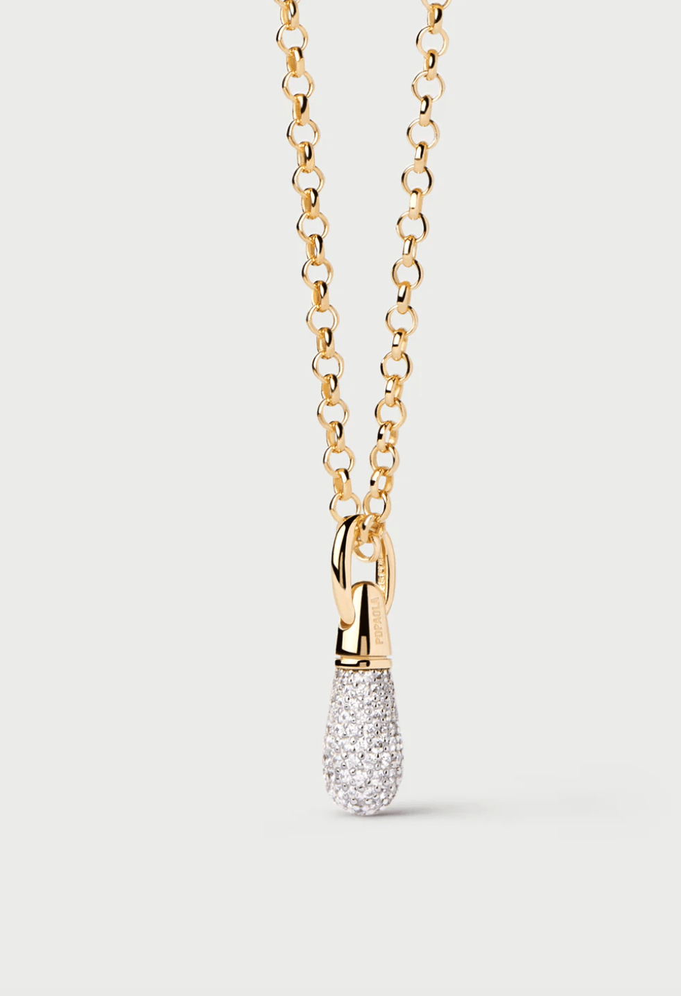 Pave Drop Pendant - Detour Boutiques