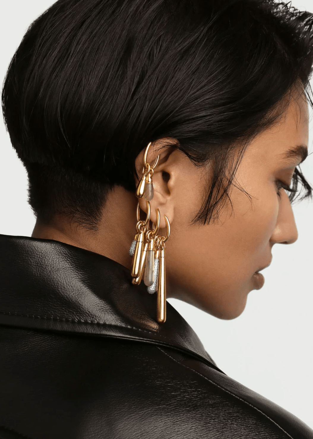 Pave Drop Pendant - Detour Boutiques