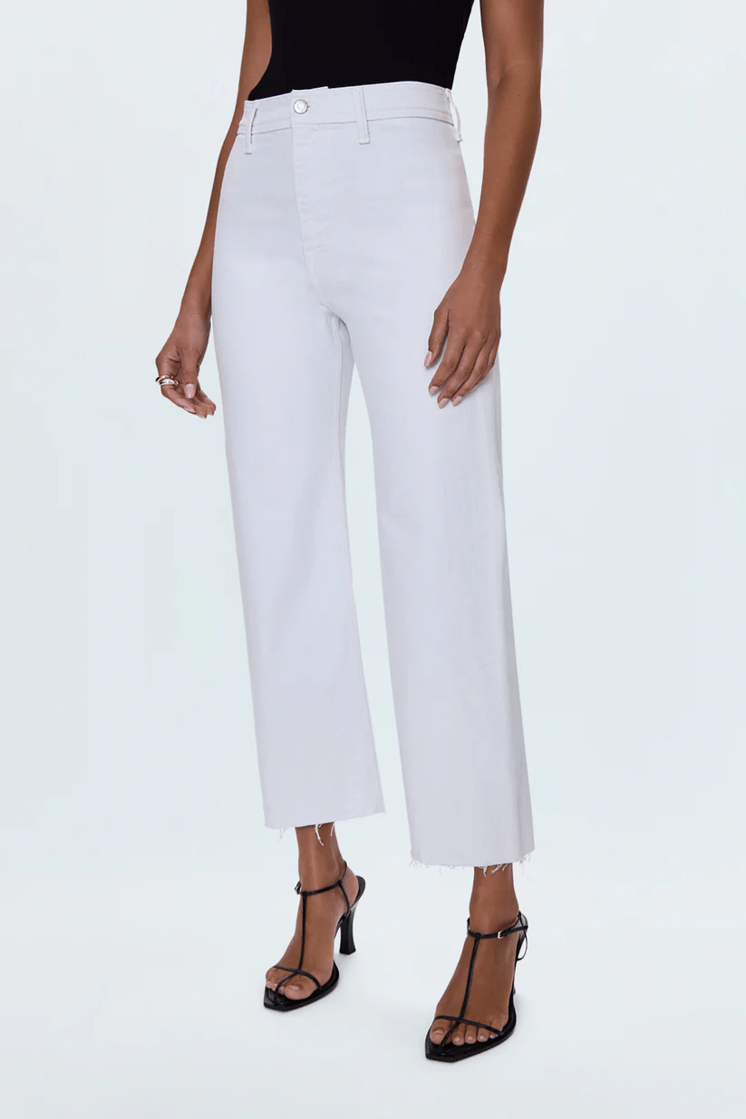Penny Crop High Rise Wide Leg Crop - Detour Boutiques