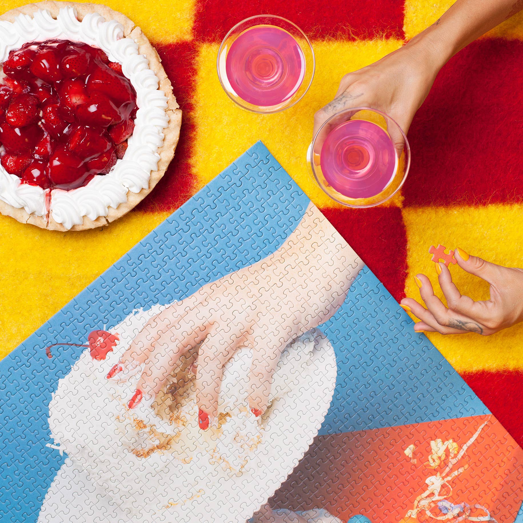 Piecework Puzzles - Life of the Party 1000 Piece Puzzle - Detour Boutiques