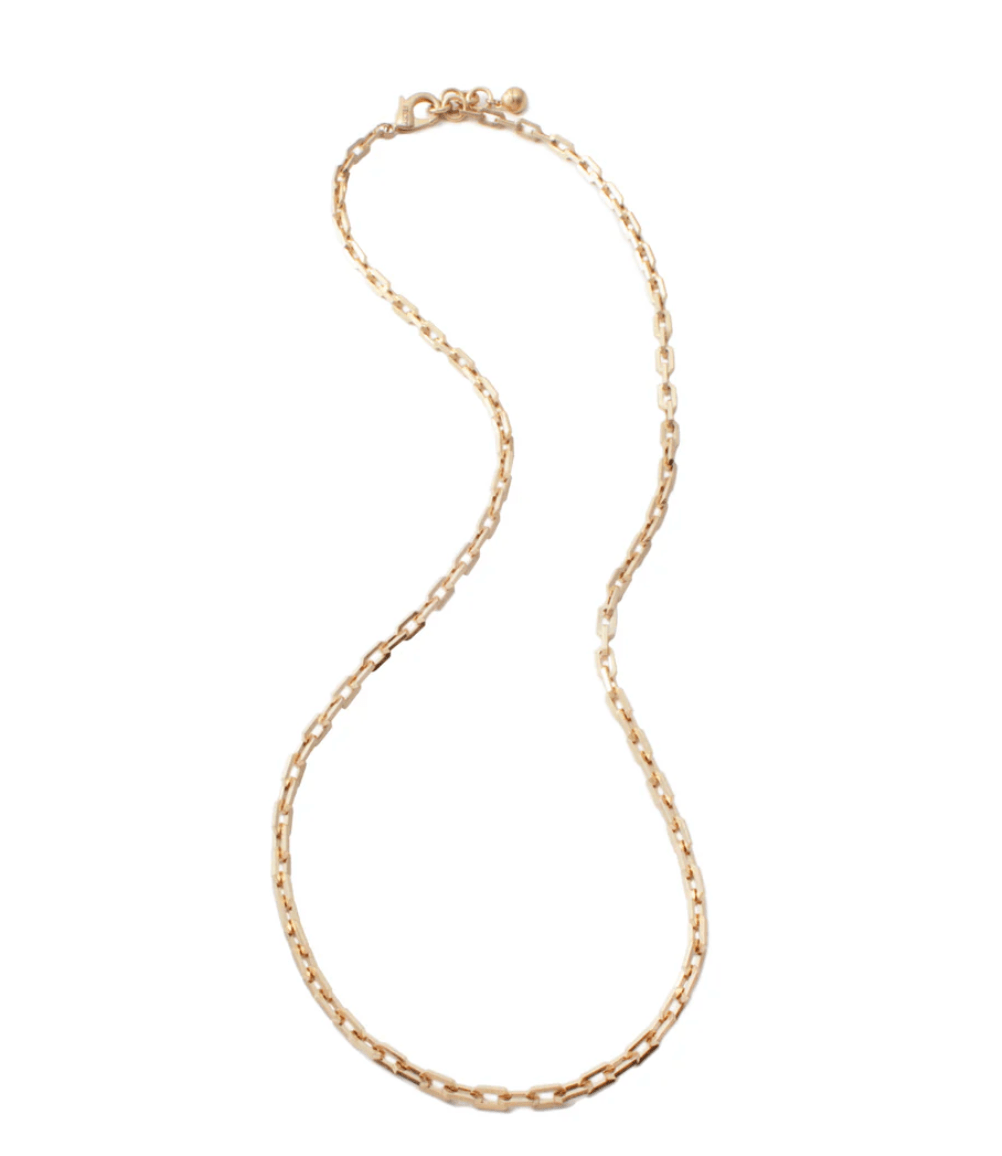 Plaza Edge Link Necklace Base - Long - Detour Boutiques