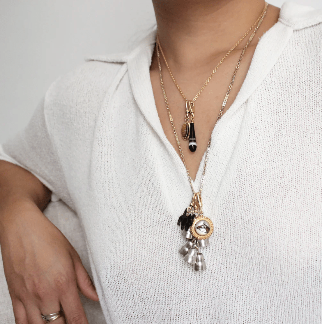 Plaza La Linda Link Chain Necklace Base - Detour Boutiques