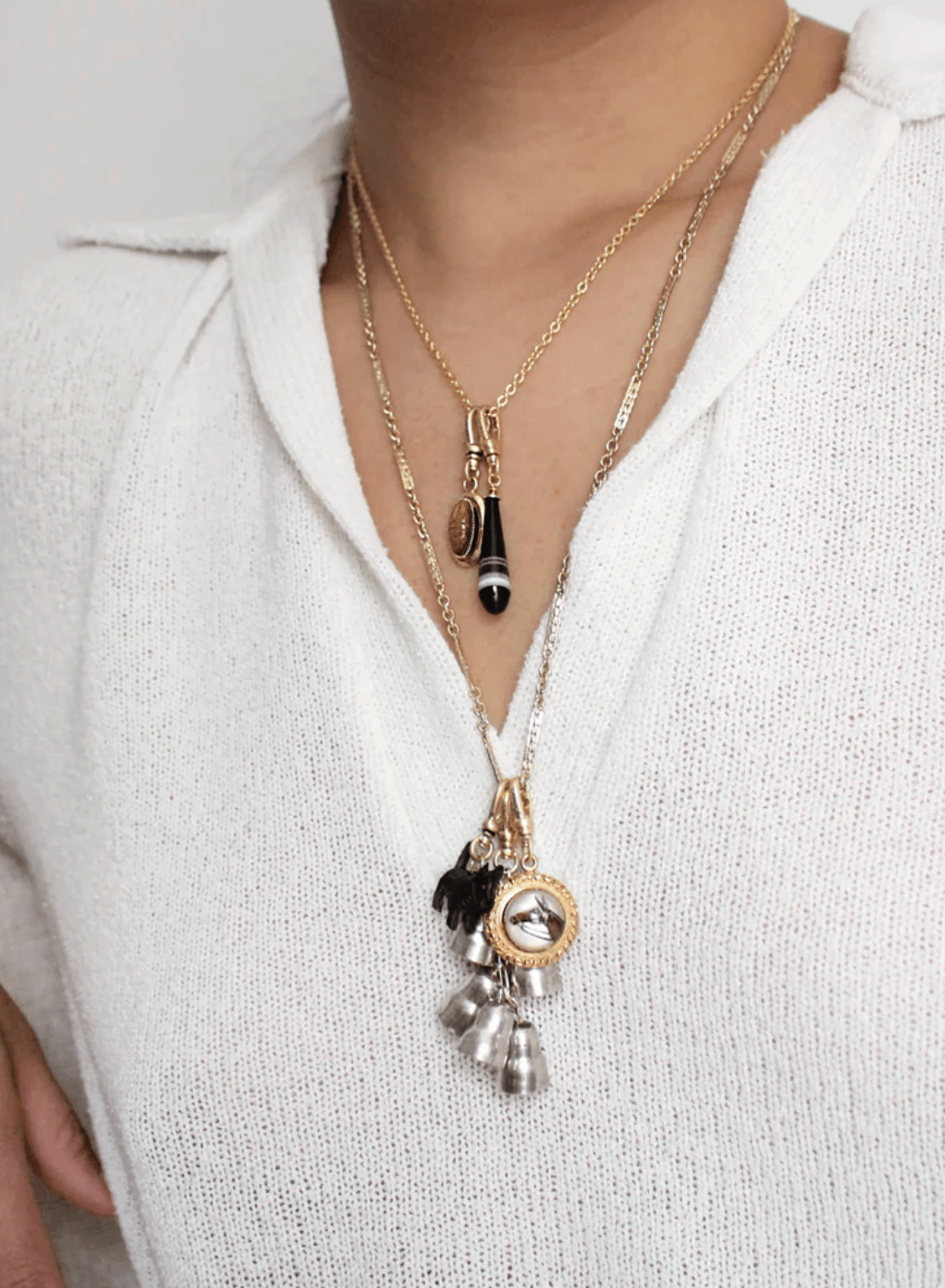 Plaza La Linda Link Chain Necklace Base - Detour Boutiques