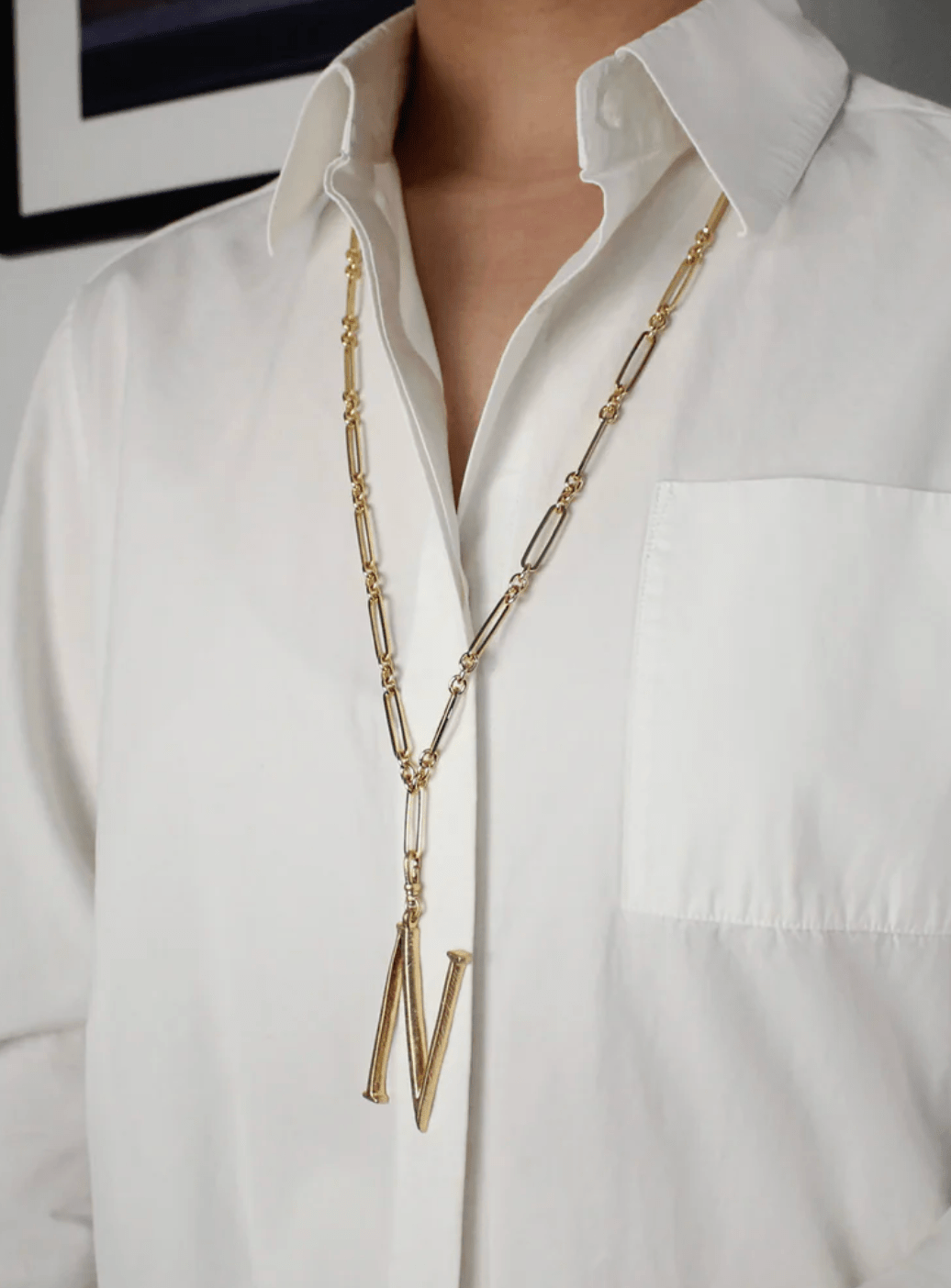 Plaza Watch Chain Necklace - High Shine - Detour Boutiques