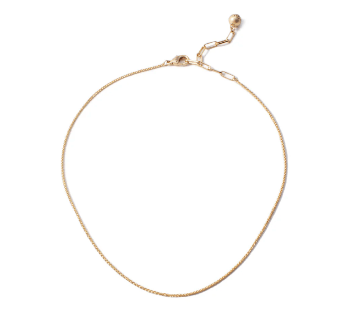 Plaza Wheat Chain Necklace Base - Detour Boutiques