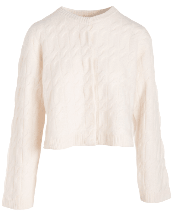 Premium Cashmere Cable Cardigan - Detour Boutiques