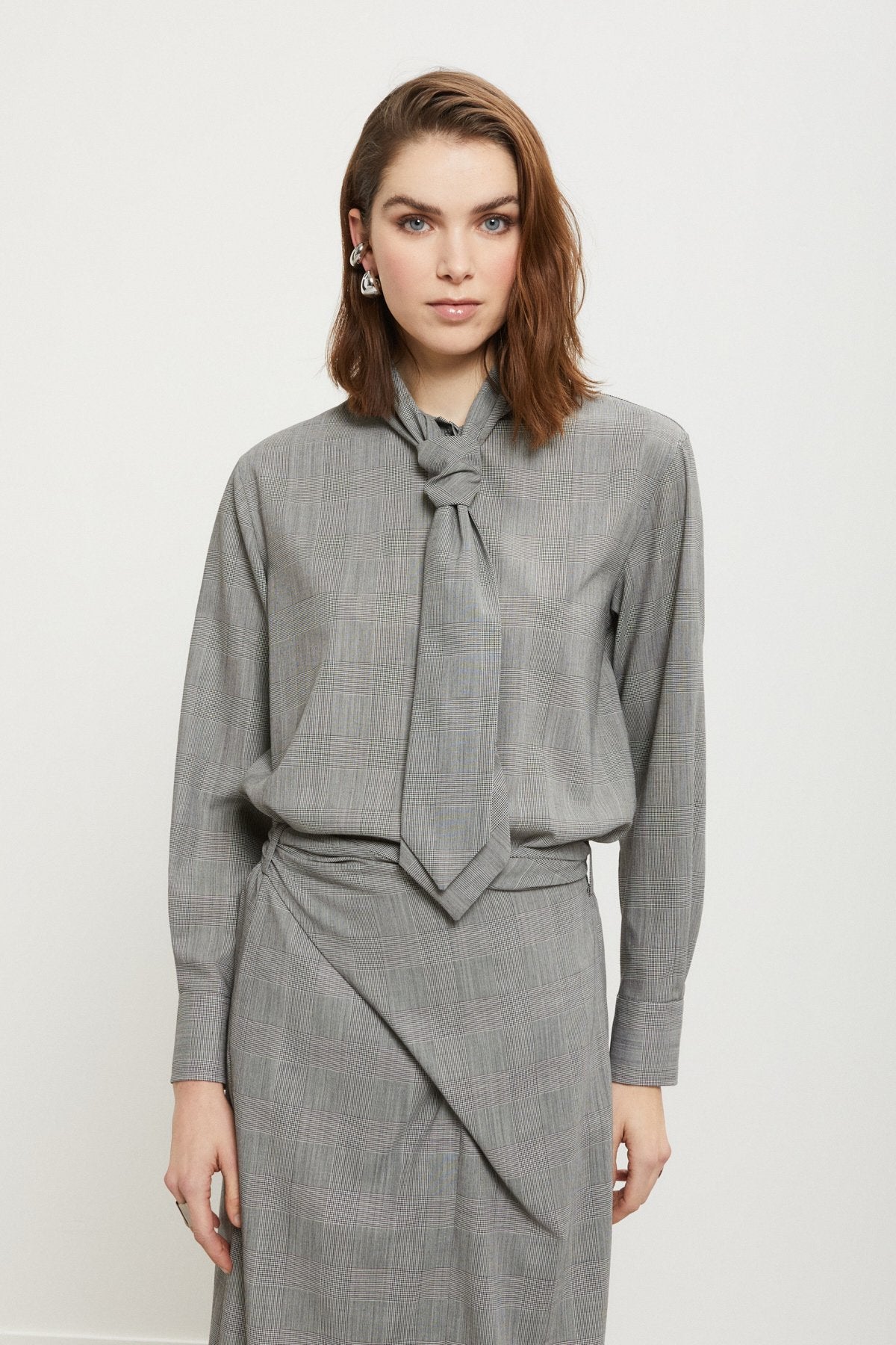 Prince of Wales Blouse - Detour Boutiques
