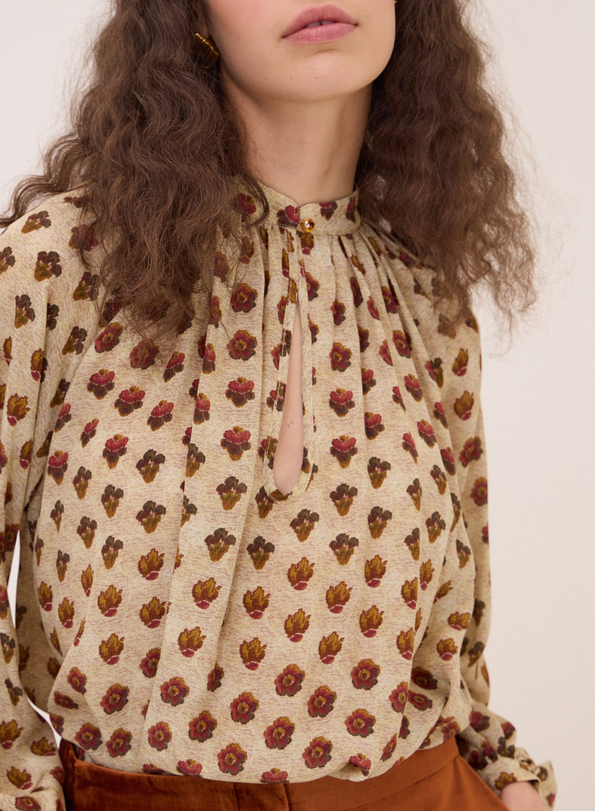 Printed Blouse - Detour Boutiques