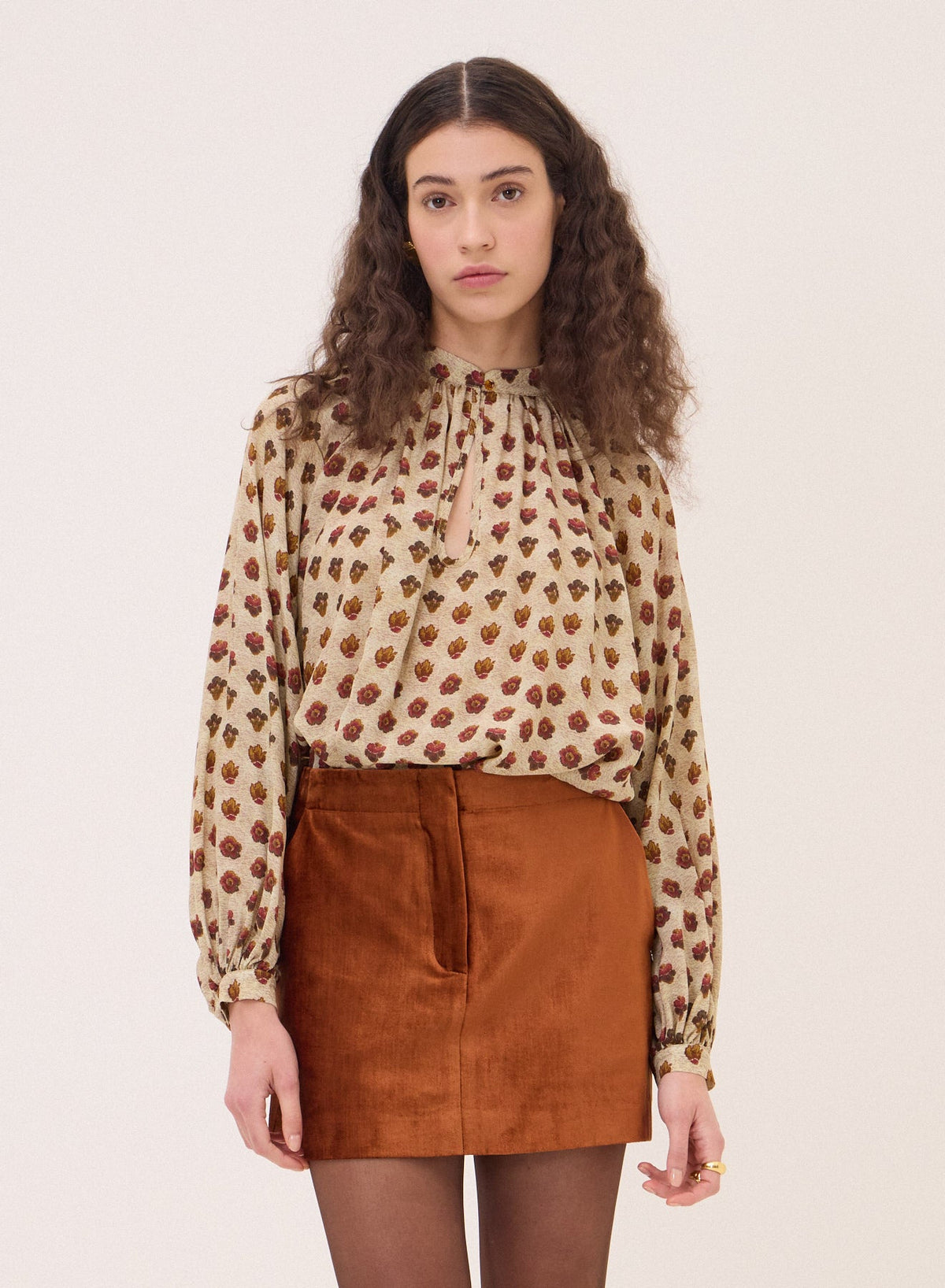 Printed Blouse - Detour Boutiques