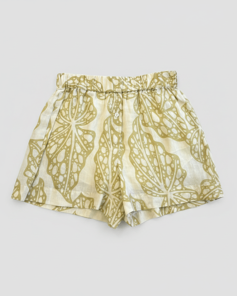 Printed Viscose Shorts - Detour Boutiques