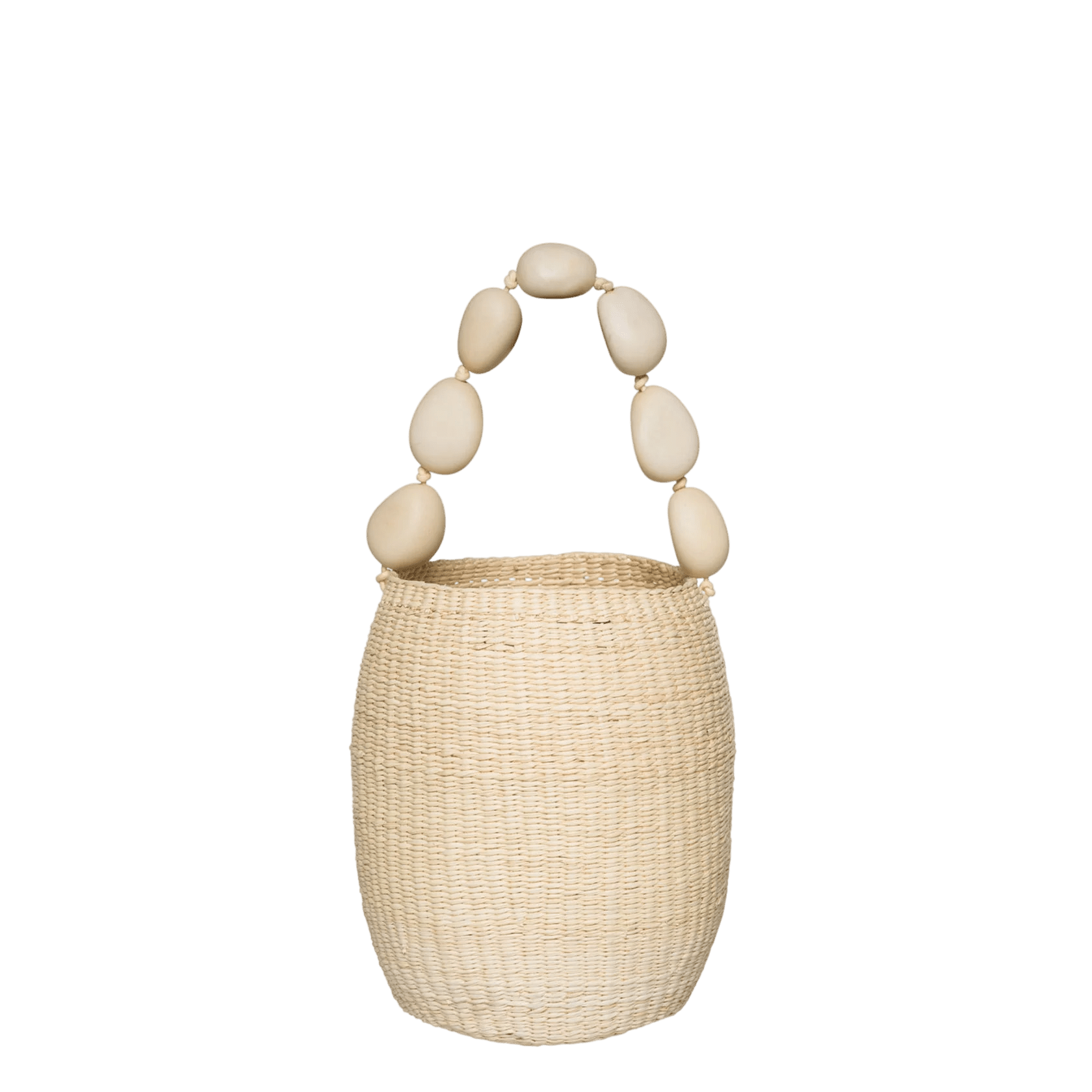 Puyo Straw Bucket Bag - Detour Boutiques