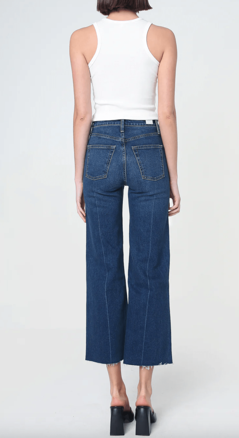 Queen High Rise Crop Wide Leg - Detour Boutiques