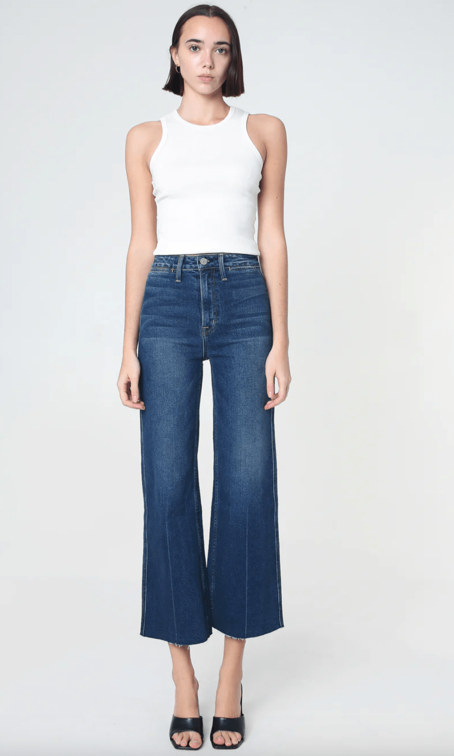 Queen High Rise Crop Wide Leg - Detour Boutiques