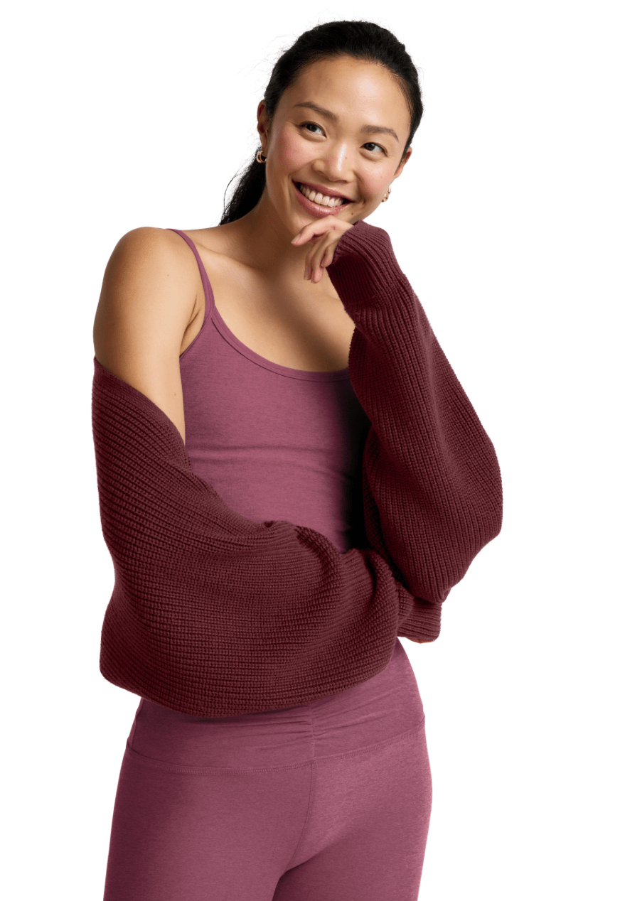 Ready For Barre Relaxed Shrug - Detour Boutiques