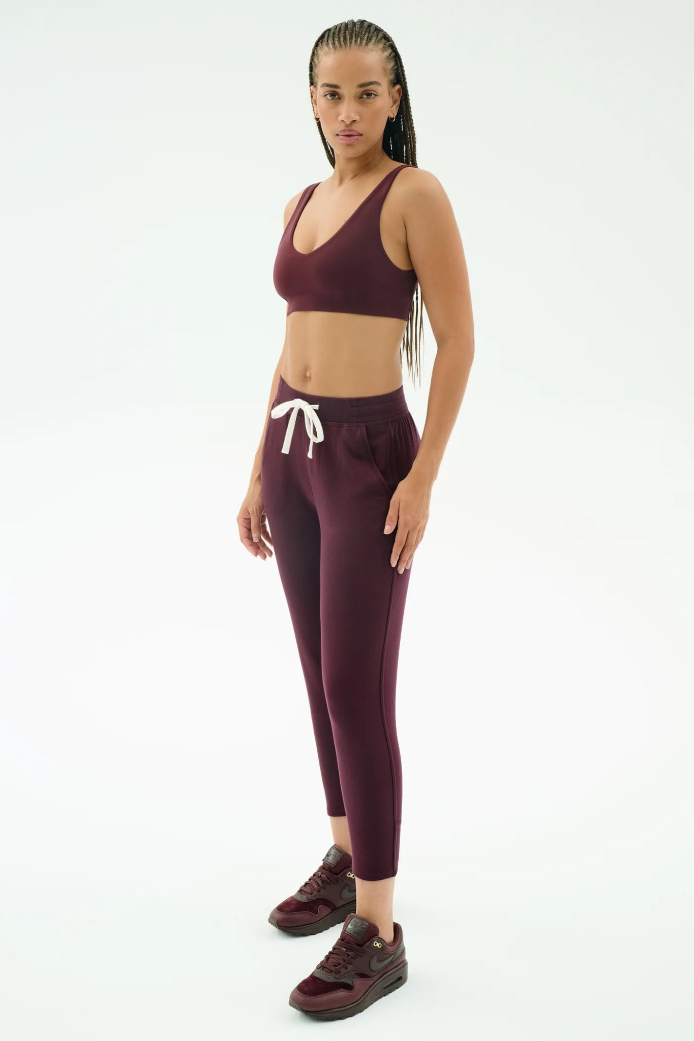 Reena Fleece 7/8 Sweatpants - Detour Boutiques