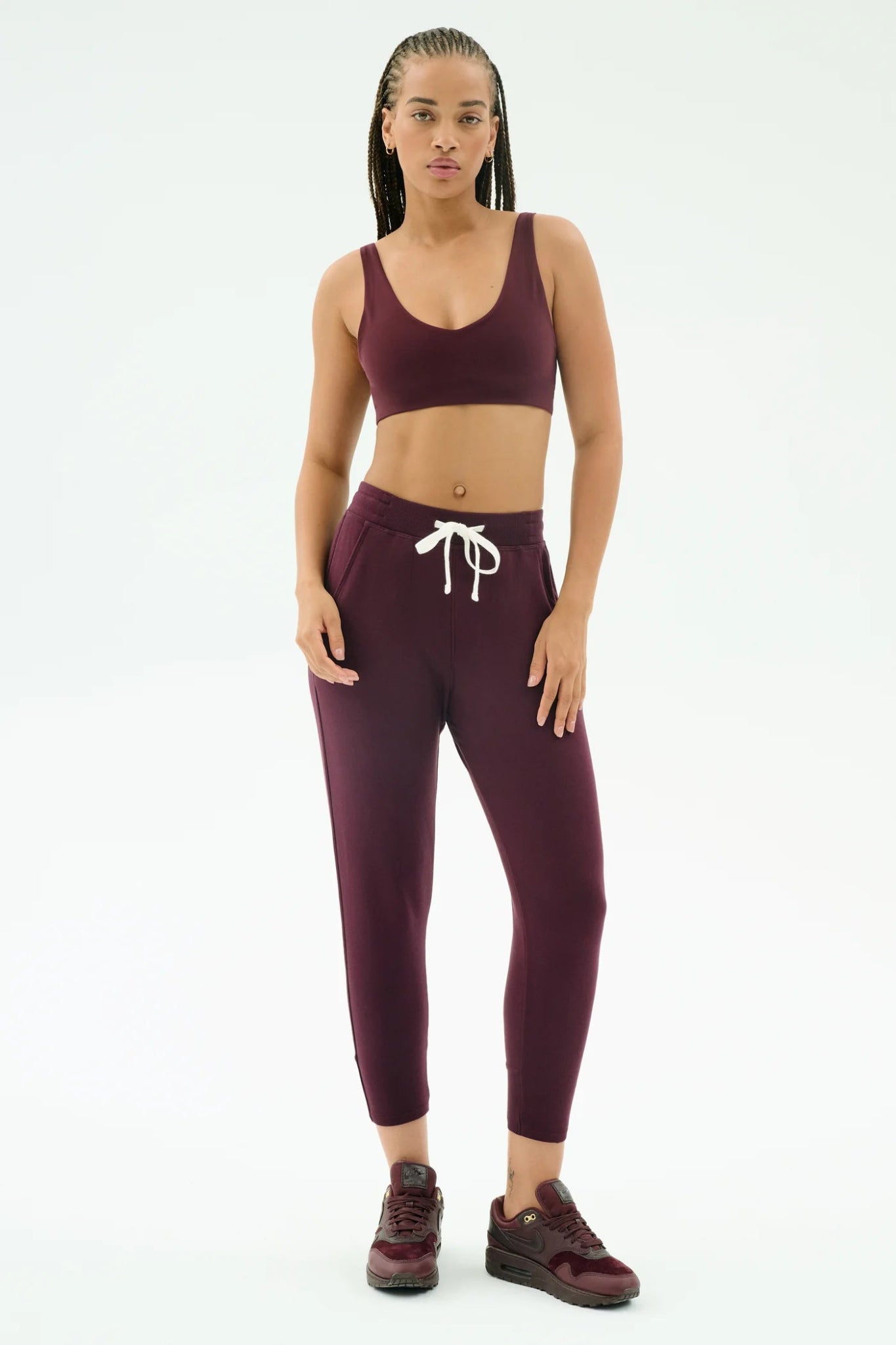 Reena Fleece 7/8 Sweatpants - Detour Boutiques