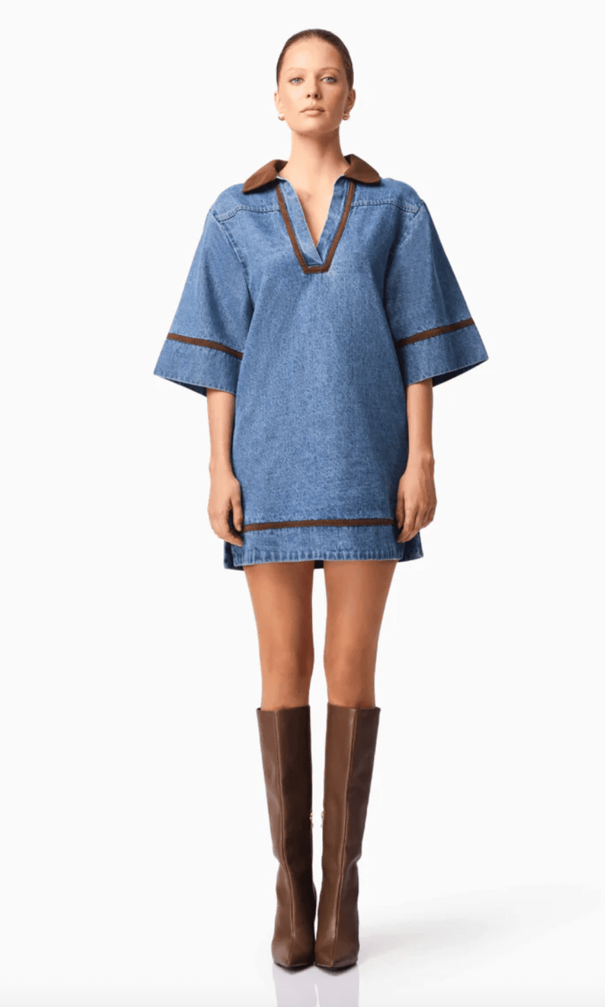 Rhea Shirt Dress - Detour Boutiques