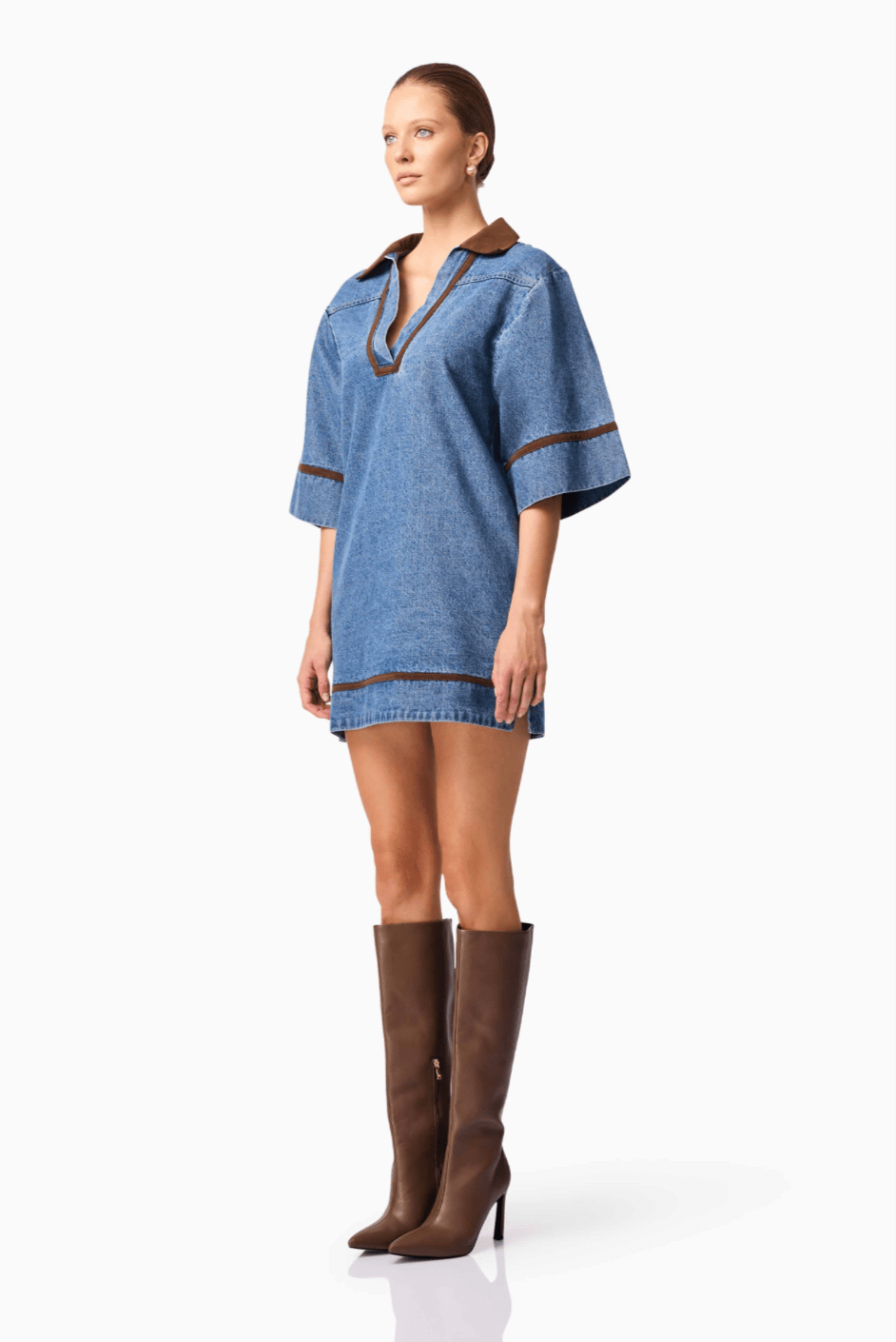 Rhea Shirt Dress - Detour Boutiques