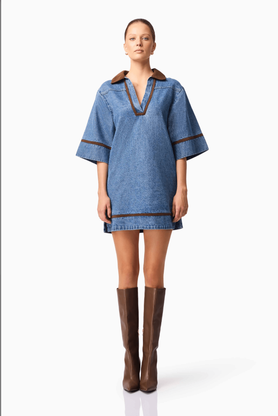 Rhea Shirt Dress - Detour Boutiques