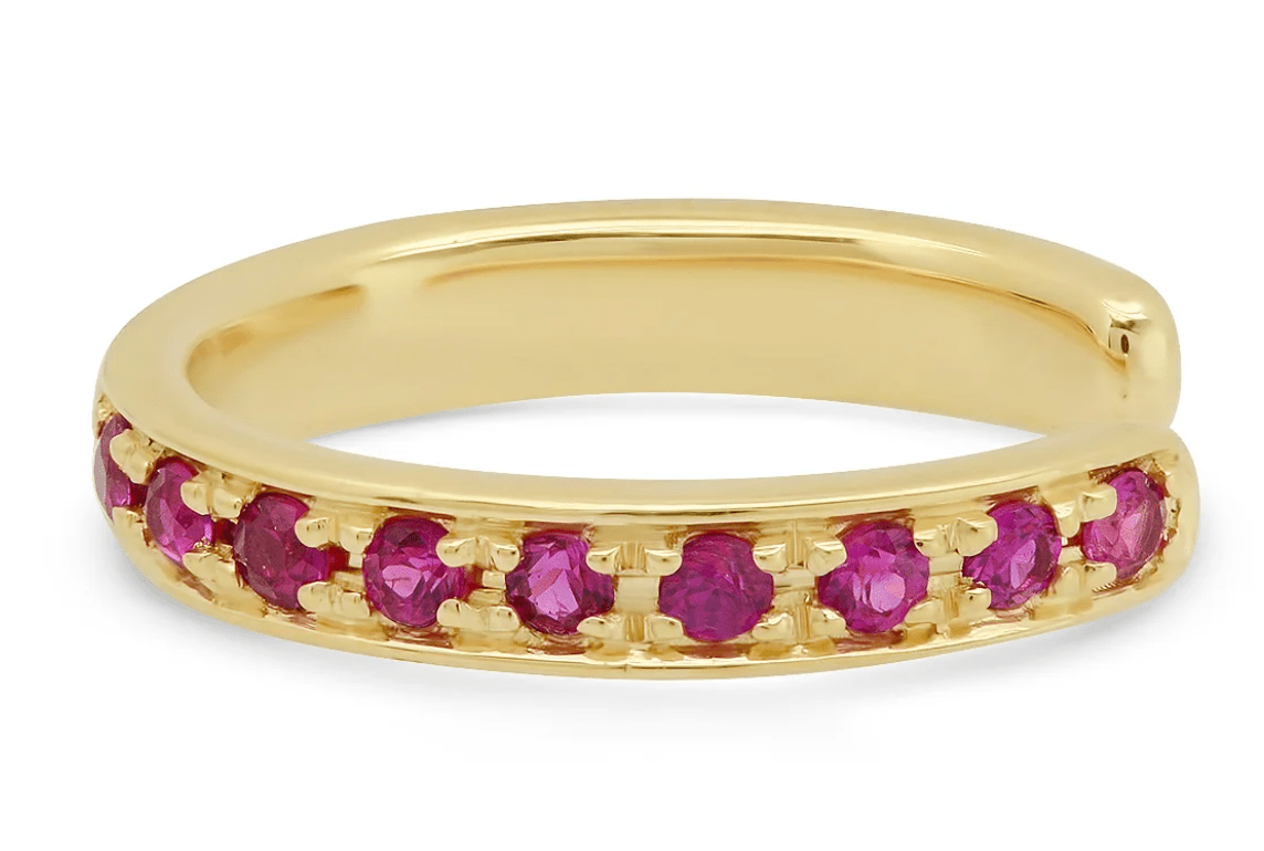 Ruby Ear Cuff - Detour Boutiques