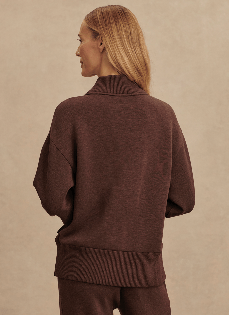 Sally Half Zip Sweat - Detour Boutiques