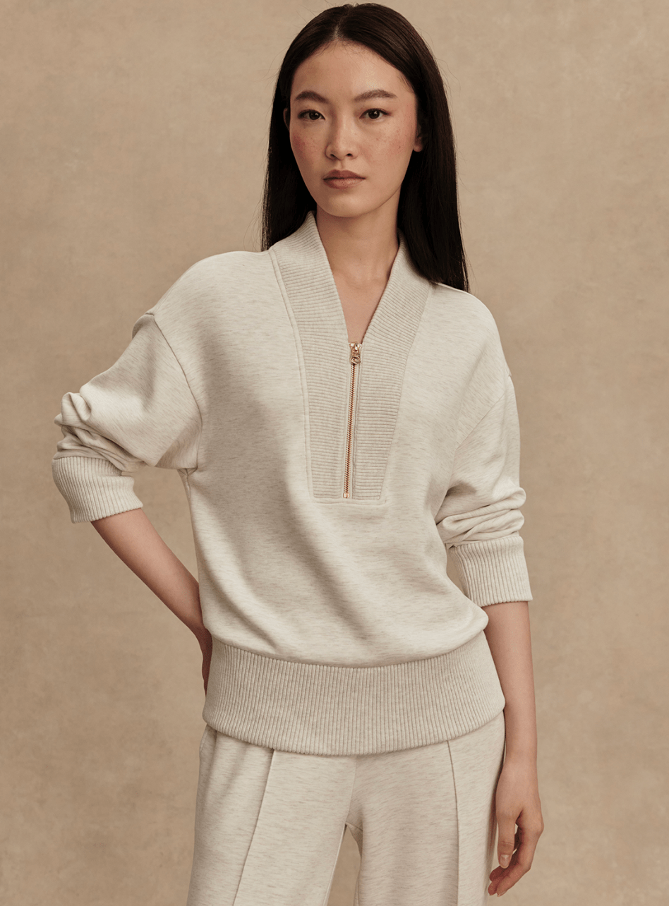 Sally Half Zip Sweat - Detour Boutiques