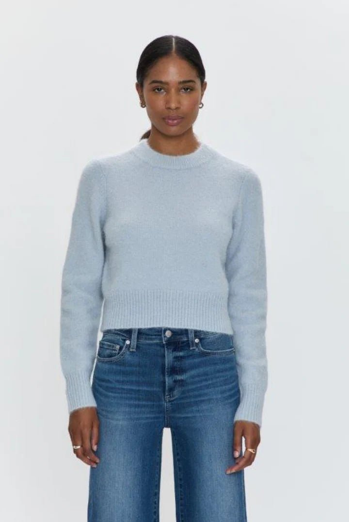 Sara Sweater - Sky Blue - Detour Boutiques