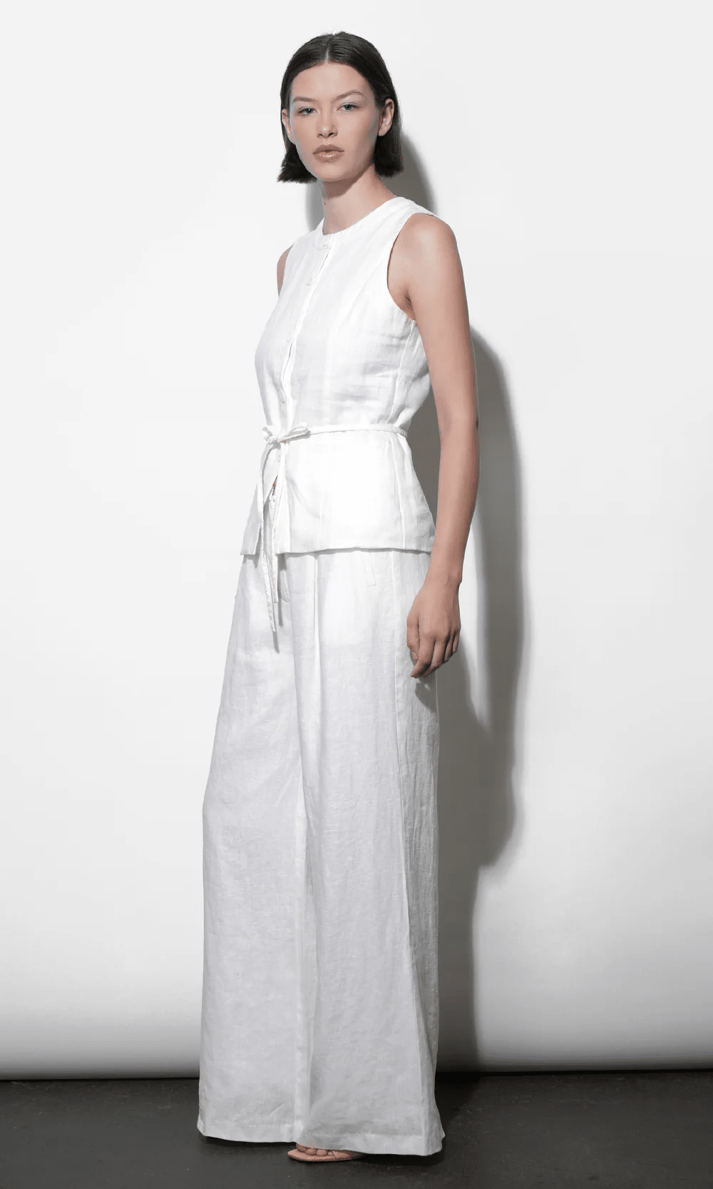 Savannah Wide Leg Linen Pant - Detour Boutiques