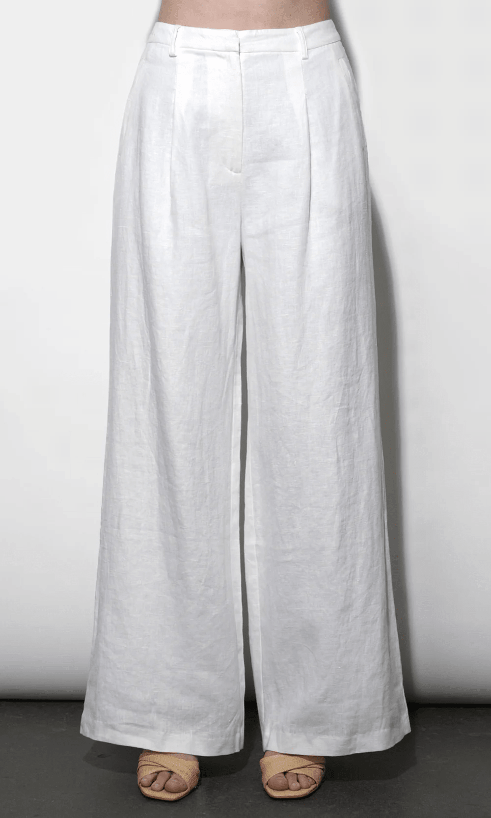 Savannah Wide Leg Linen Pant - Detour Boutiques