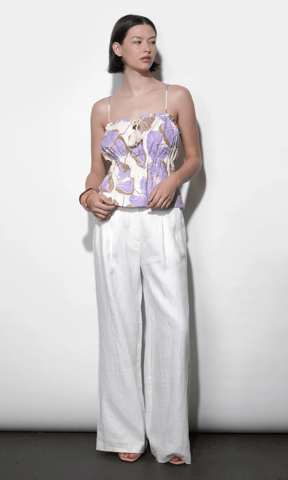 Savannah Wide Leg Linen Pant - Detour Boutiques