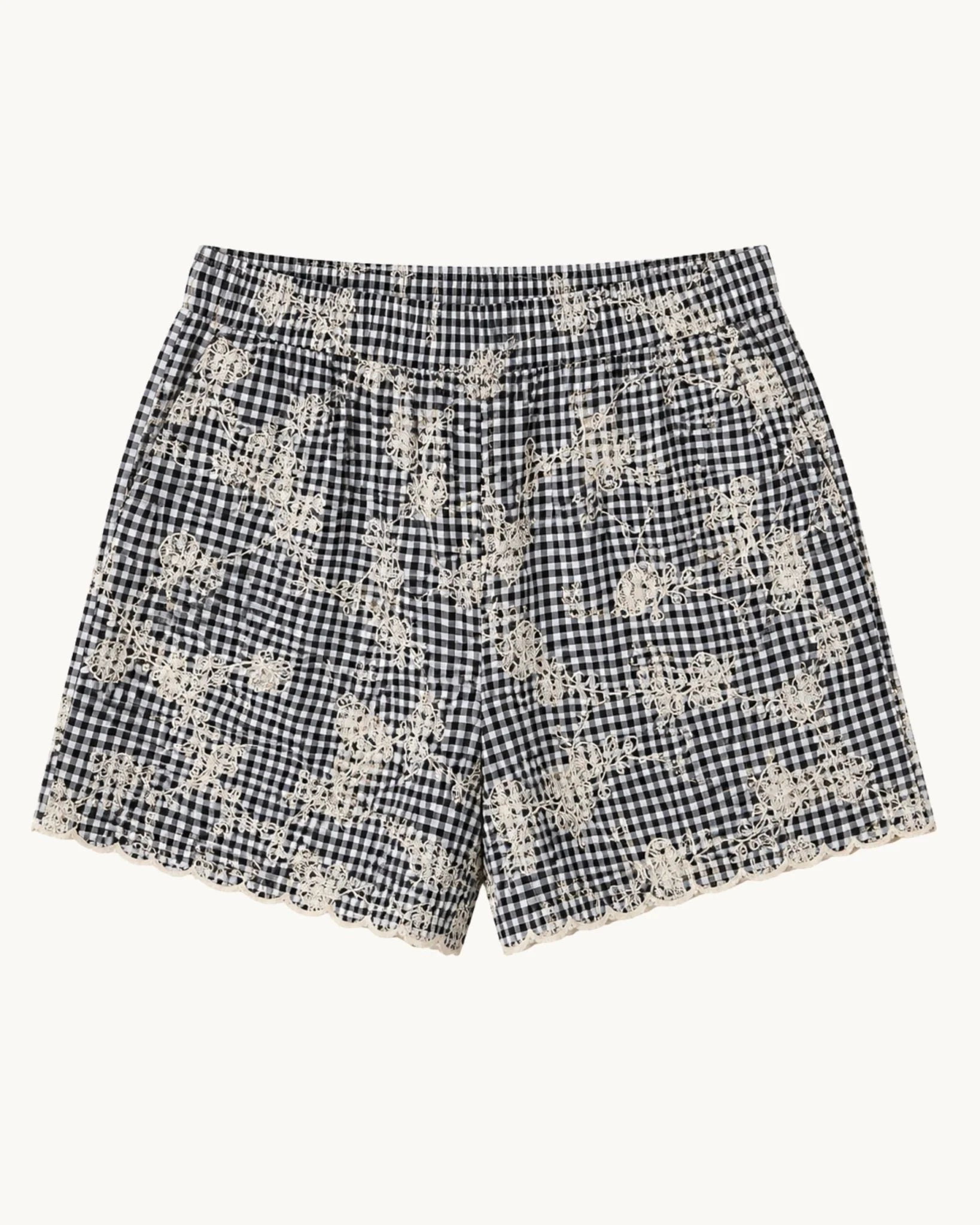 Scallop Shorts - Detour Boutiques