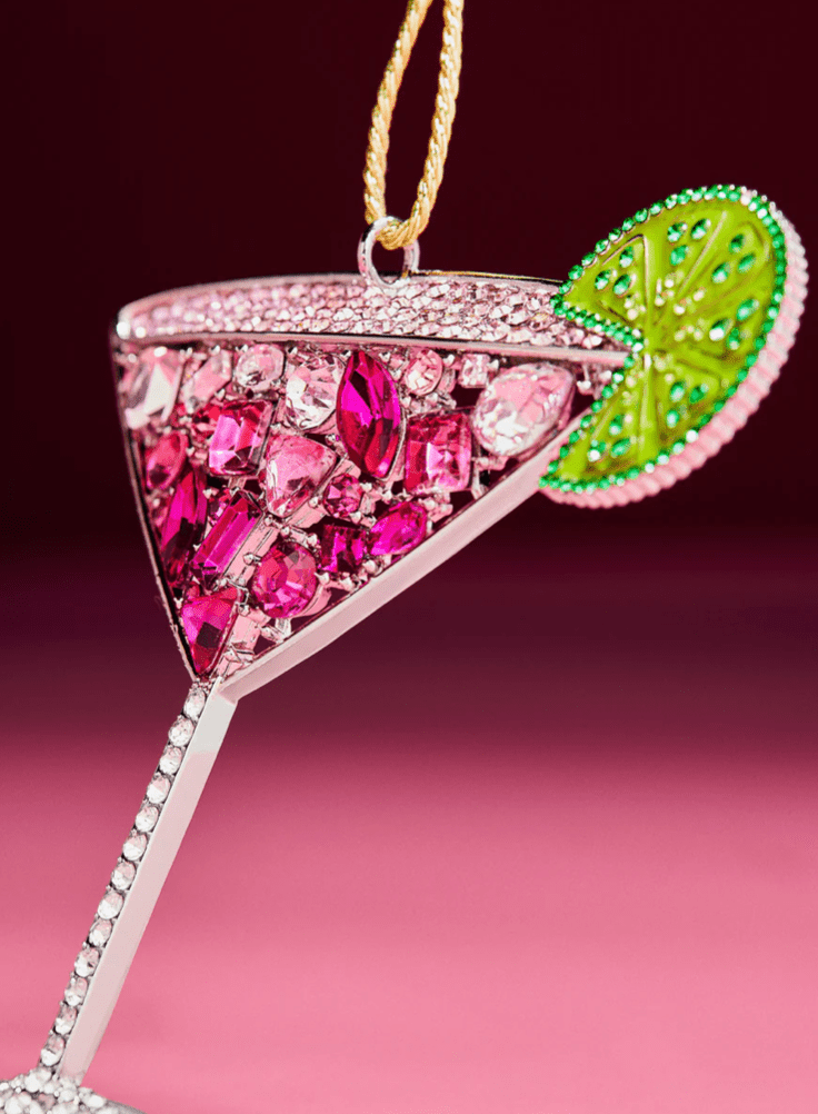 Sippin’ Pretty Cosmo Ornament - Detour Boutiques